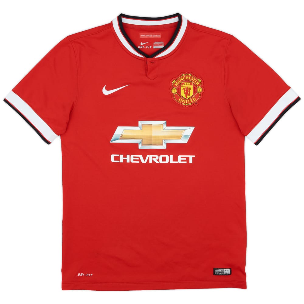 2014-15 Manchester United Home Shirt - 9/10 - (S)