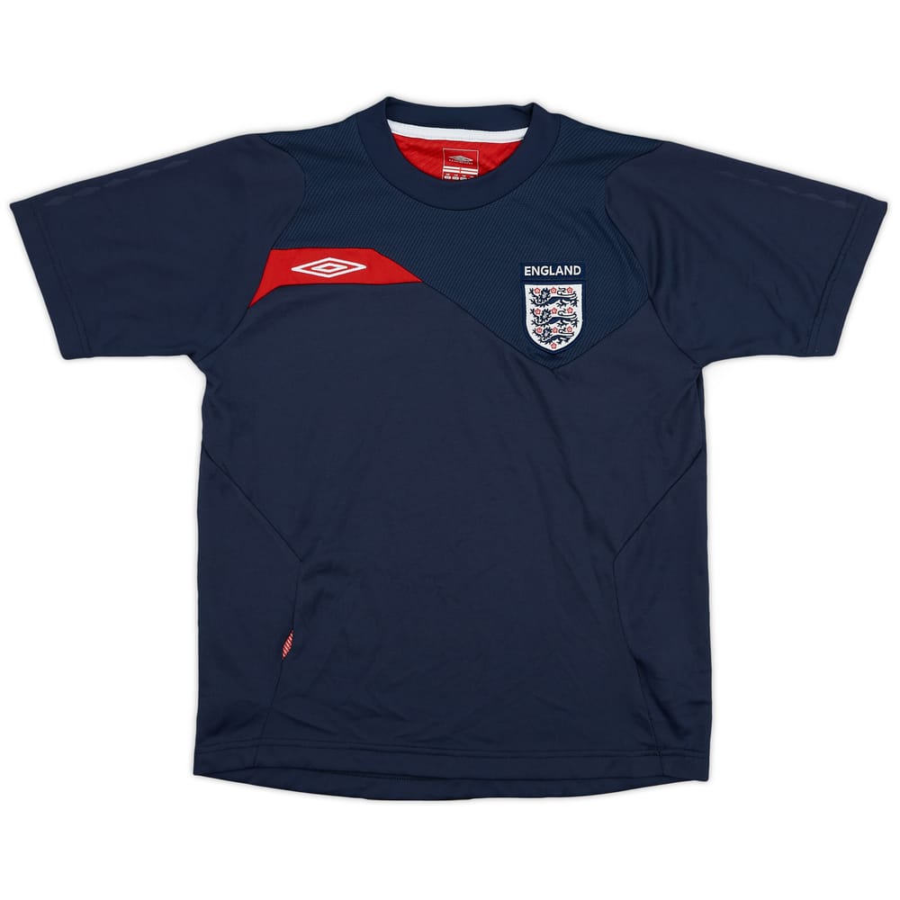 2007-09 England Umbro Training Shirt - 7/10 - (M.Boys)