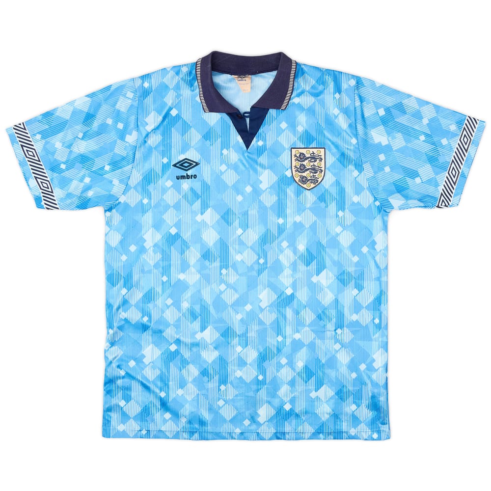 1990-92 England Third Shirt - 8/10 - (M)