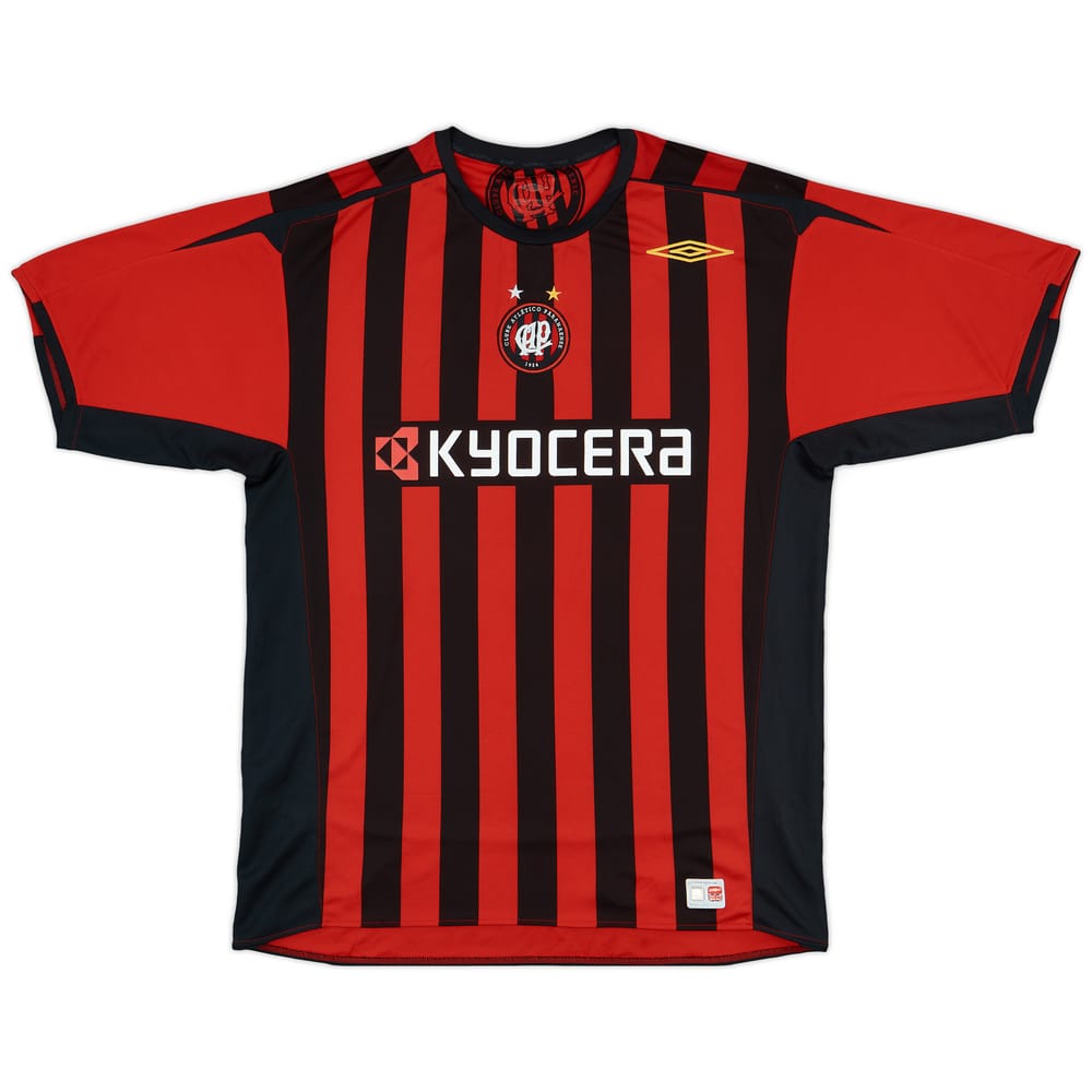2006-08 Athletico Paranaense Home Shirt #10 - 9/10 - (XL)