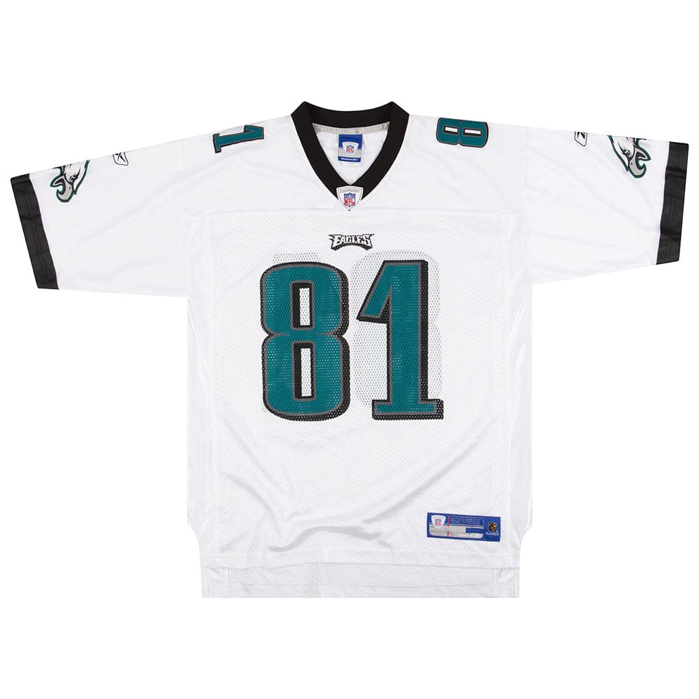 2005 Philadelphia Eagles Owens #81 Reebok On Field Jersey (Away) Y