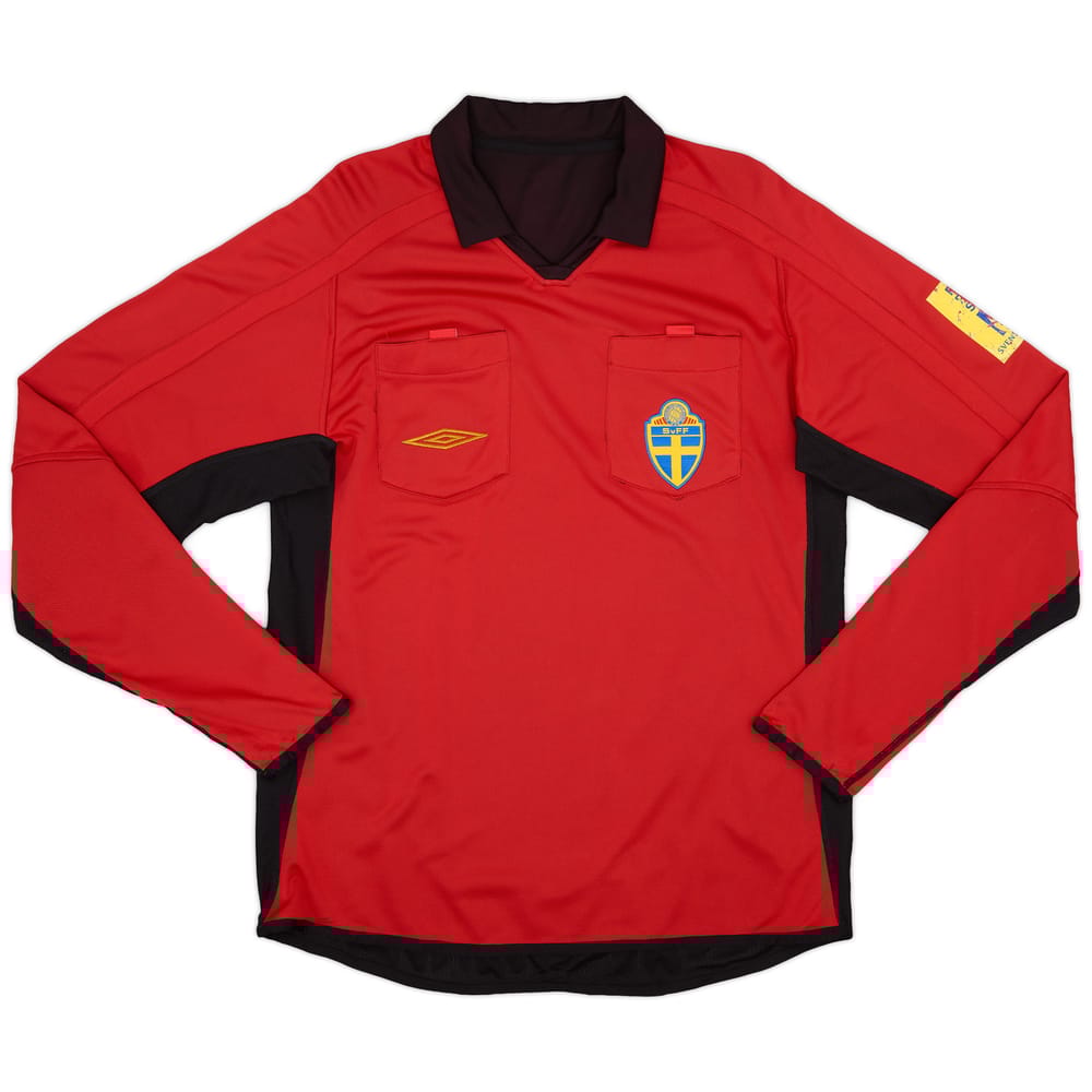 2000s Sweden Umbro Referee Reversible L/S Shirt - 7/10 - (XL)