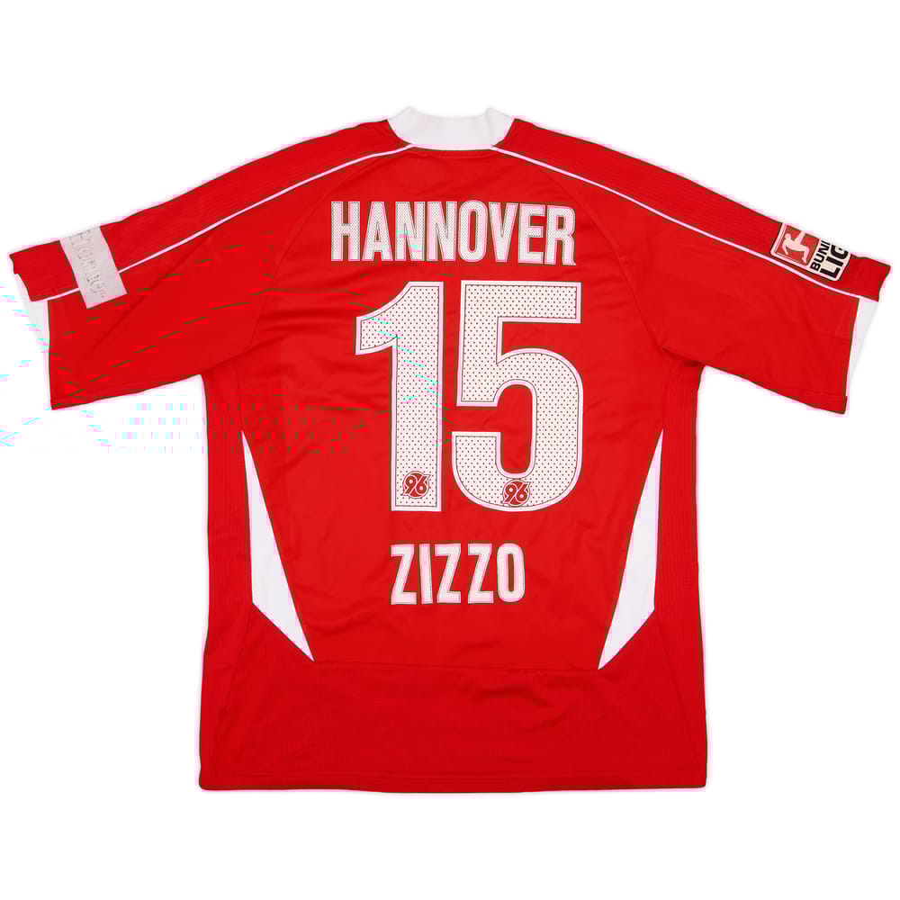 2008-09 Hannover 96 Home Shirt Zizzo #15 - 6/10 - (M)