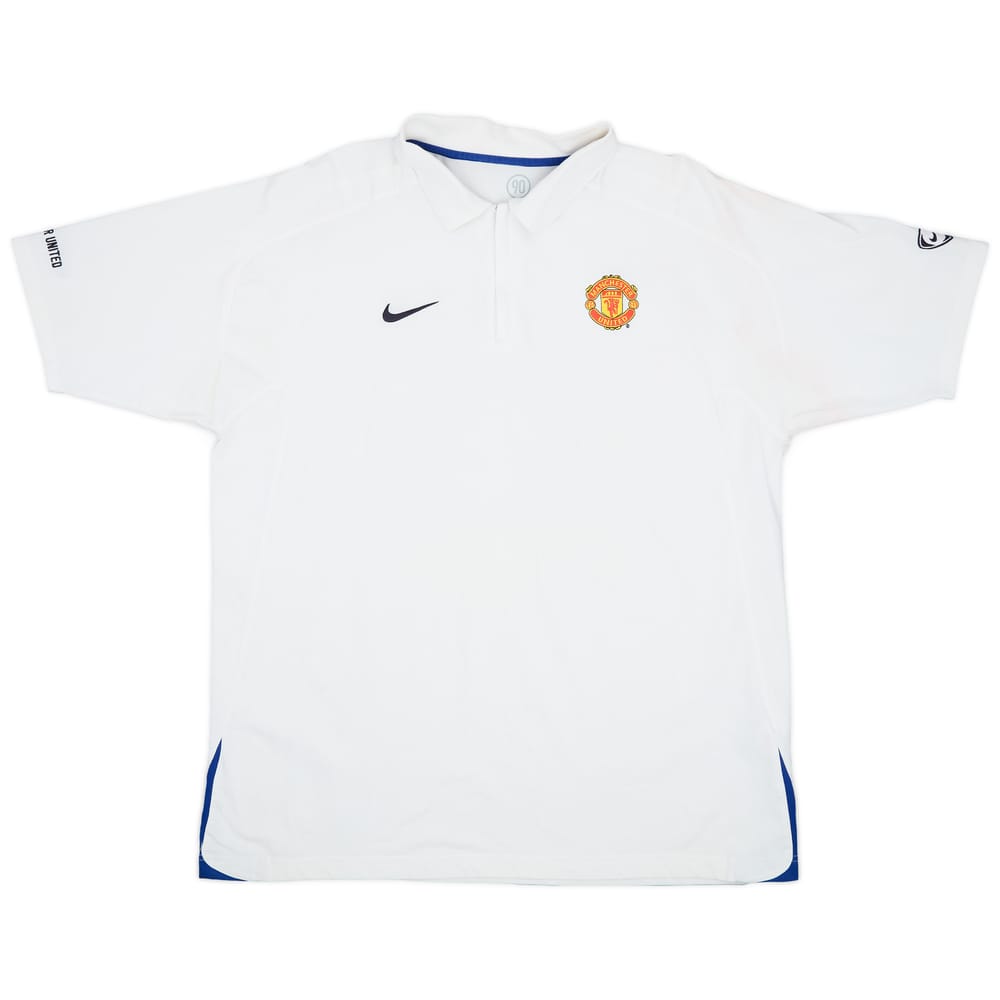 2005-06 Manchester United Nike Polo Shirt - 6/10 - (XXL)