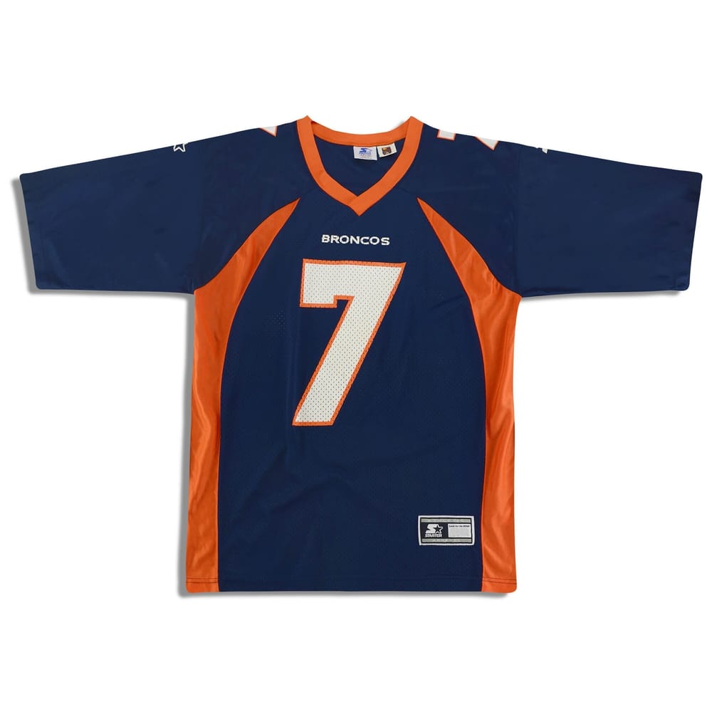 1997-98 Denver Broncos Elway #7 Starter Jersey (Home) L