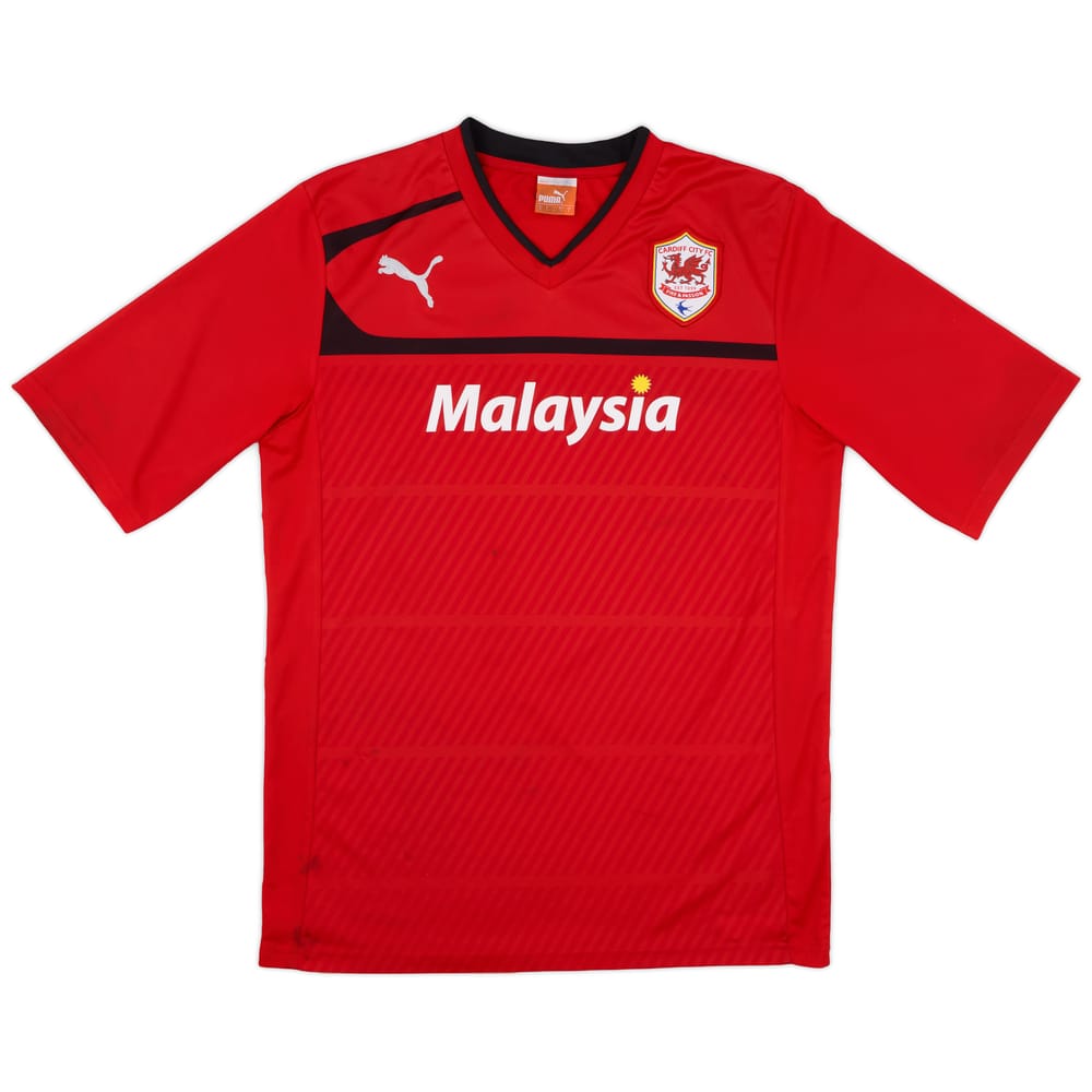 2012-13 Cardiff Home Shirt - 8/10 - (L)