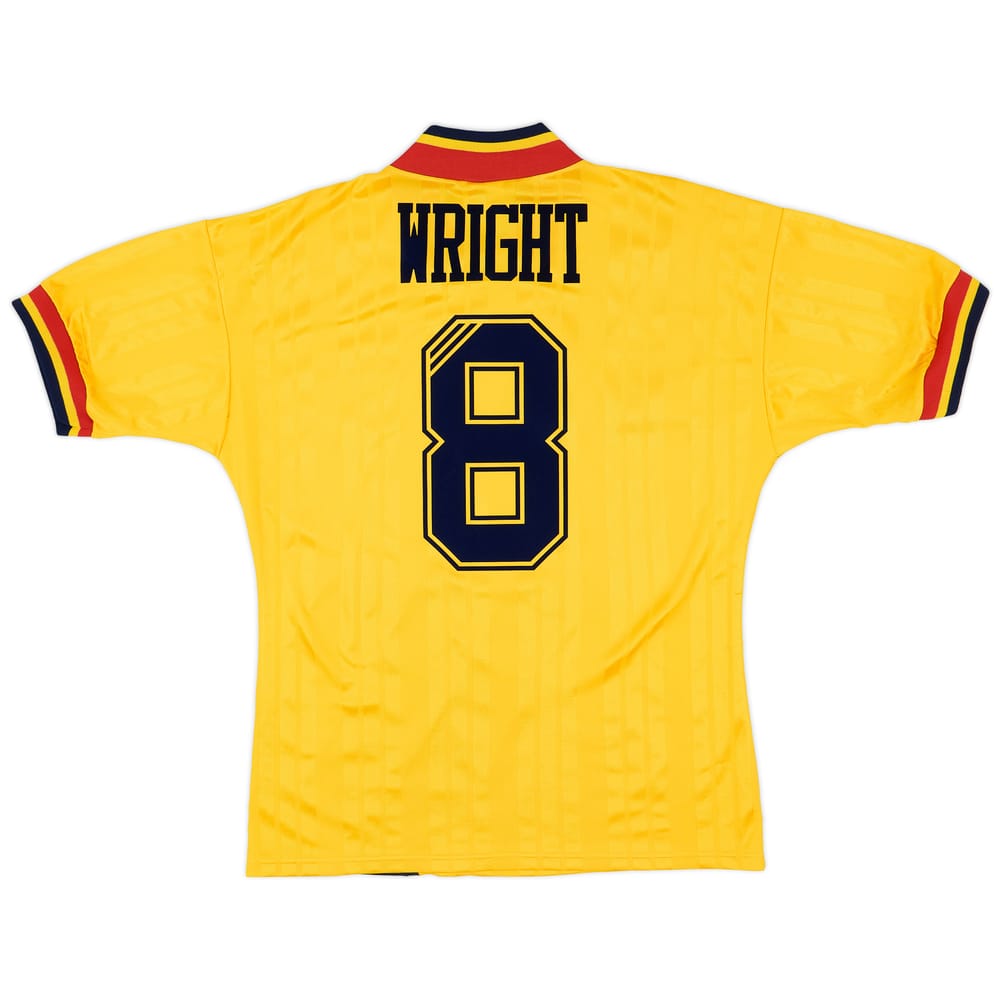 1993-94 Arsenal Away Shirt Wright #8 - 8/10 - (M)