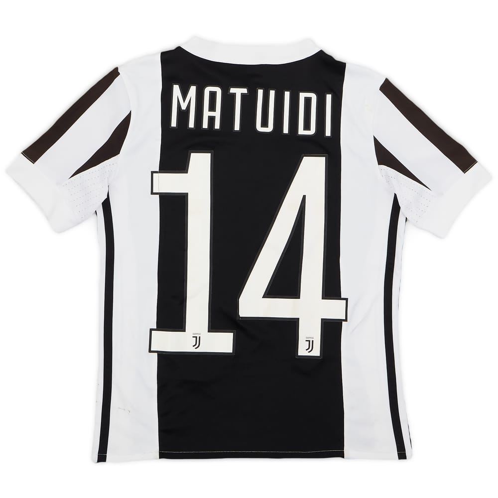 2017-18 Juventus Home Shirt Matuidi #14 - 6/10 - (S.Boys)