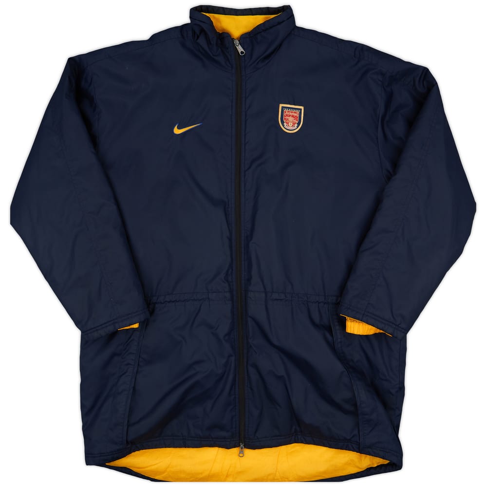 1999-01 Arsenal Nike Padded Bench Coat - 8/10 - (XL)