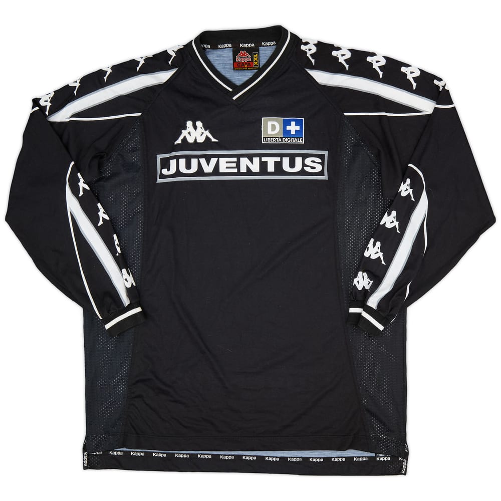 1999-00 Juventus Kappa Player Issue Training L/S Shirt - 8/10 - (XXL)