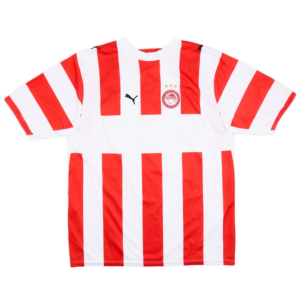 2006-07 Olympiakos Home Shirt - 9/10 - (L)