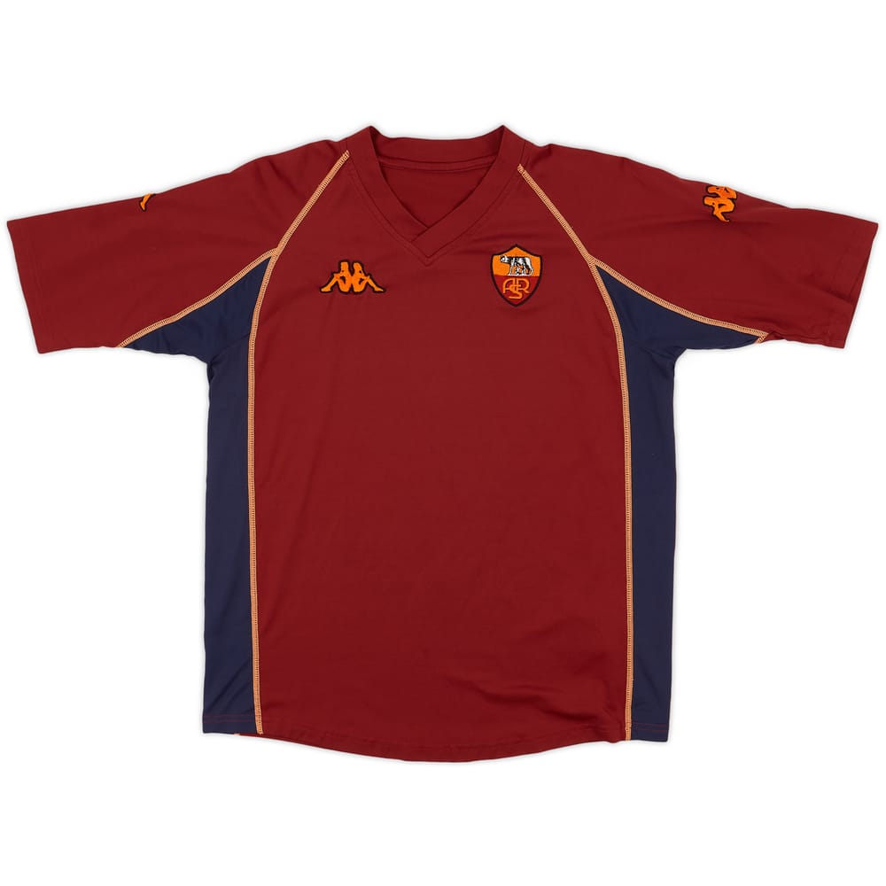 2002-03 Roma Kappa Training Shirt - 7/10 - (L)