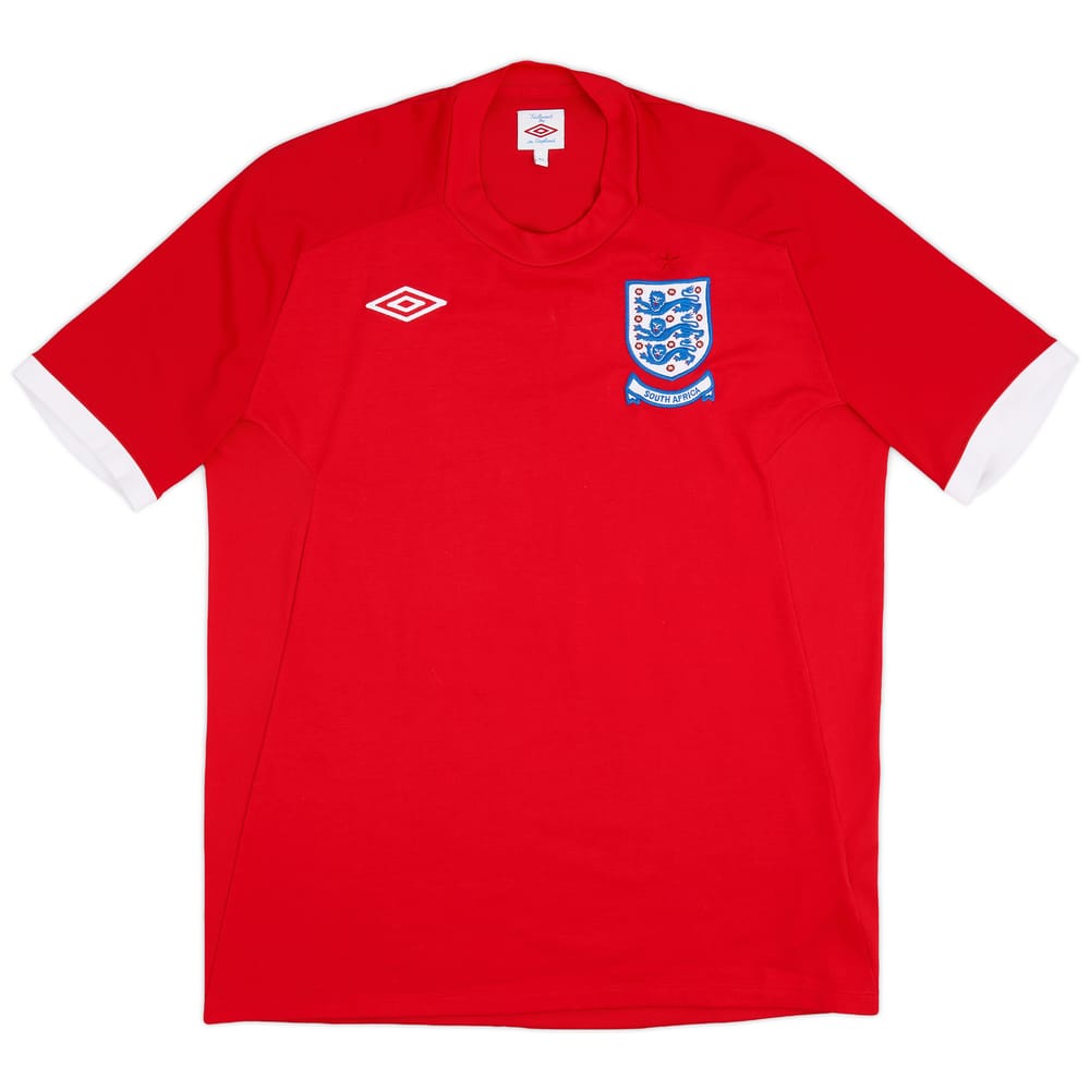 2010-11 England 'South Africa' Away Shirt - 8/10 - (XL)