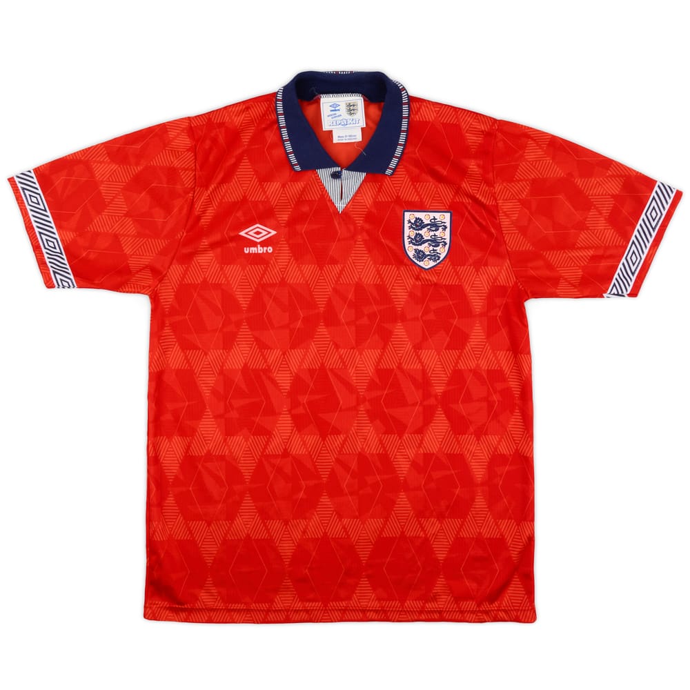 1990-93 England Away Shirt - 6/10 - (M)