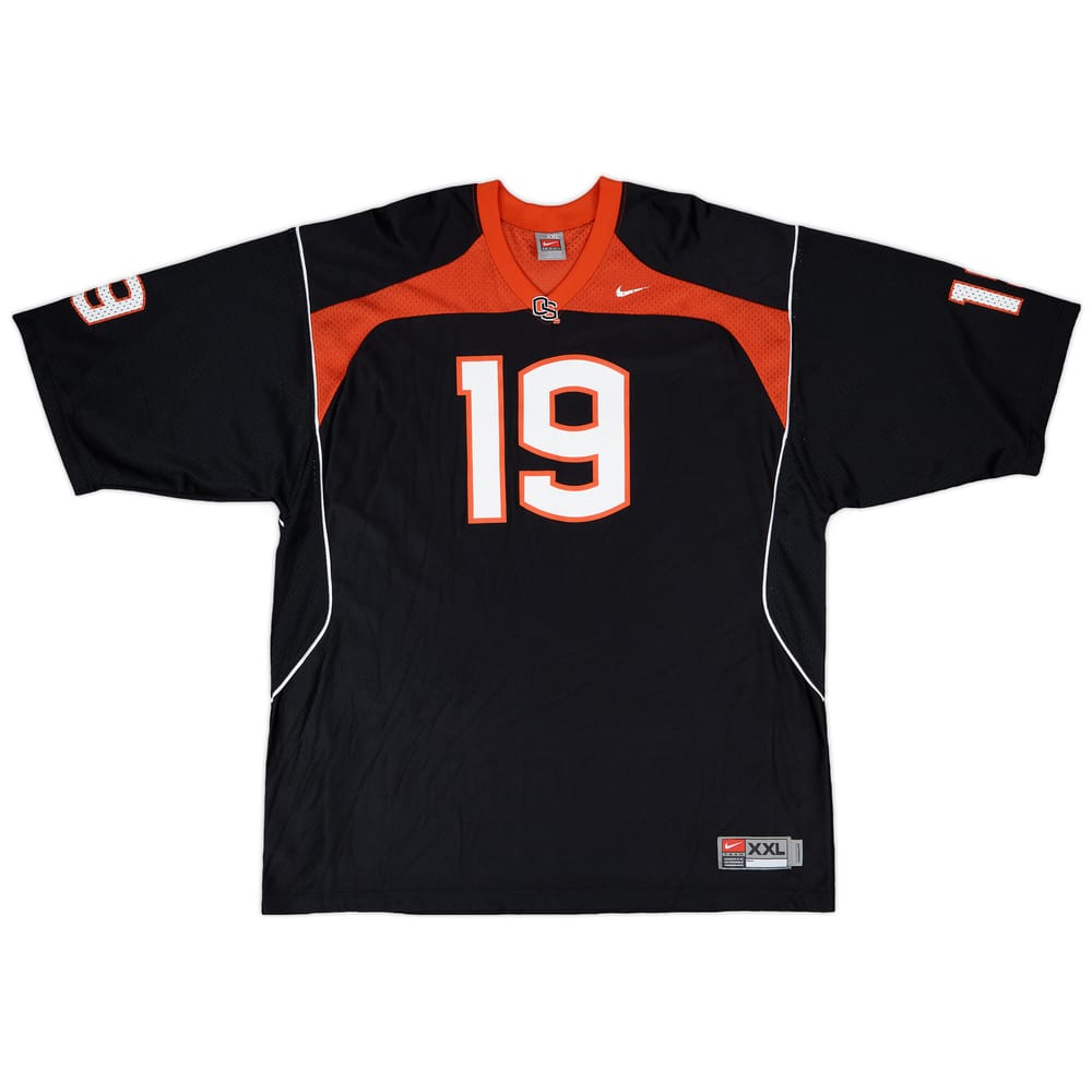 2007 Oregon State Beavers Camp #19 Nike Home Jersey - 8/10 - (XXL)
