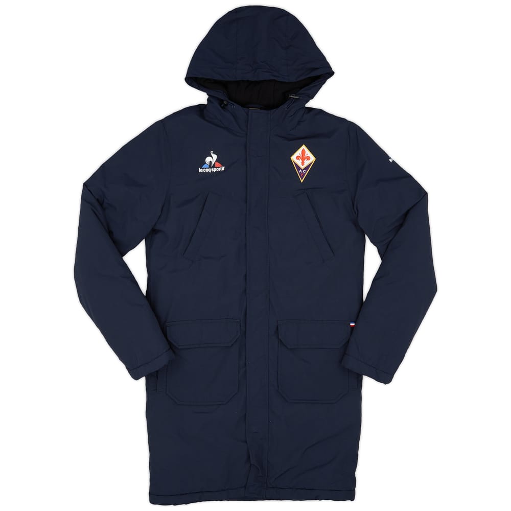 2019-20 Fiorentina Le Coq Sportif Long Padded Jacket - 8/10 - (XS)