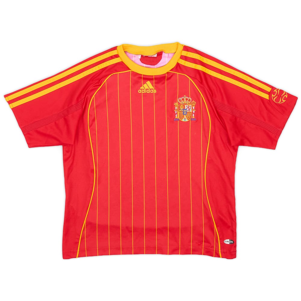 2006-08 Spain Home Shirt - 8/10 - (4-5Y)