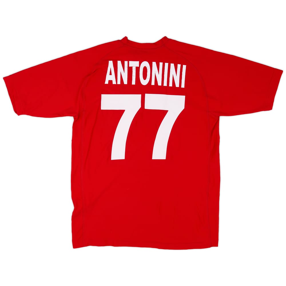 2002-03 Ancona Home Shirt Antonini #77 - 6/10 - (L)