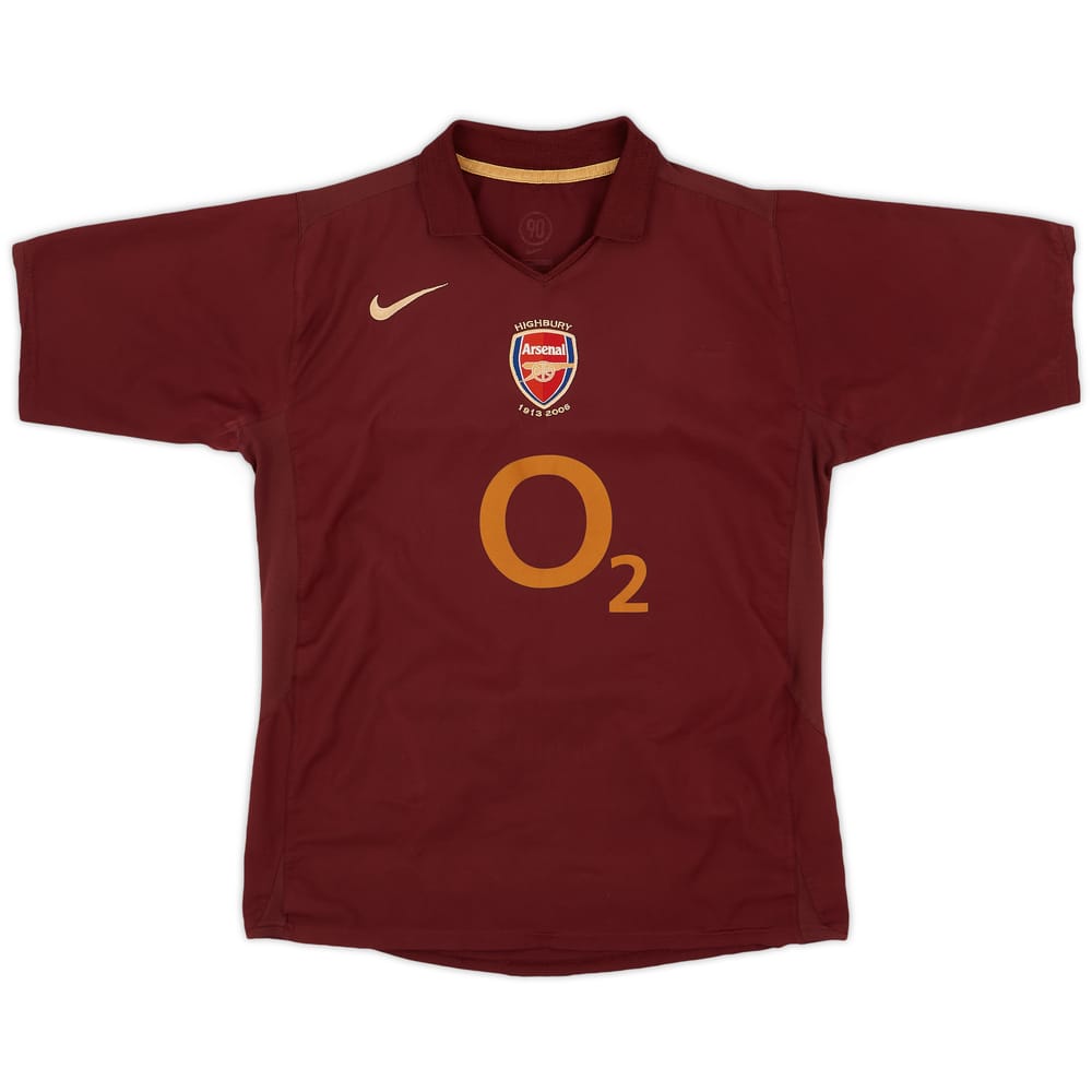 2005-06 Arsenal Home Shirt - 8/10 - (XL.Boys)