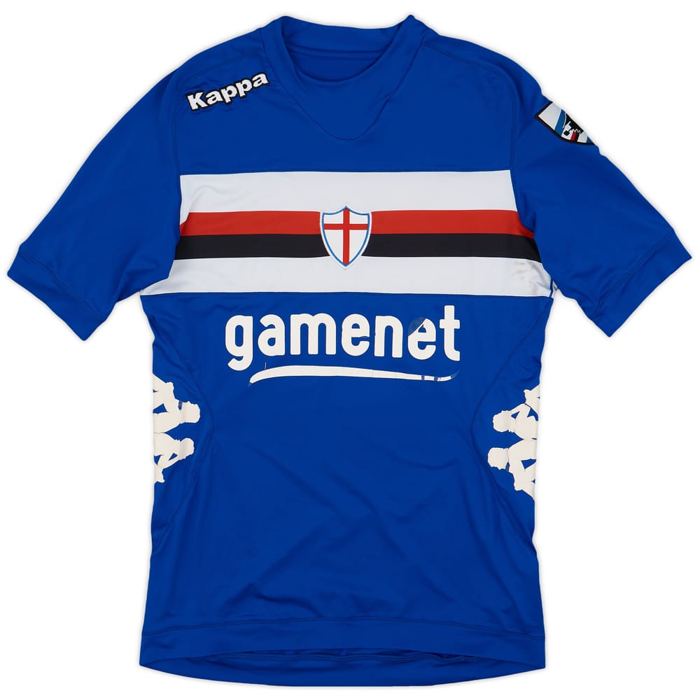 2012-13 Sampdoria Home Shirt #9 - 4/10 - (S)