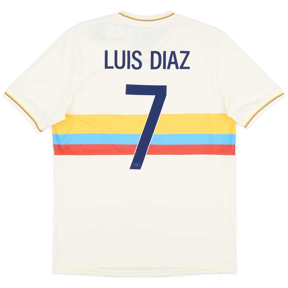 2024-25 Colombia Special Edition Anniversary Shirt Luis Diaz #7