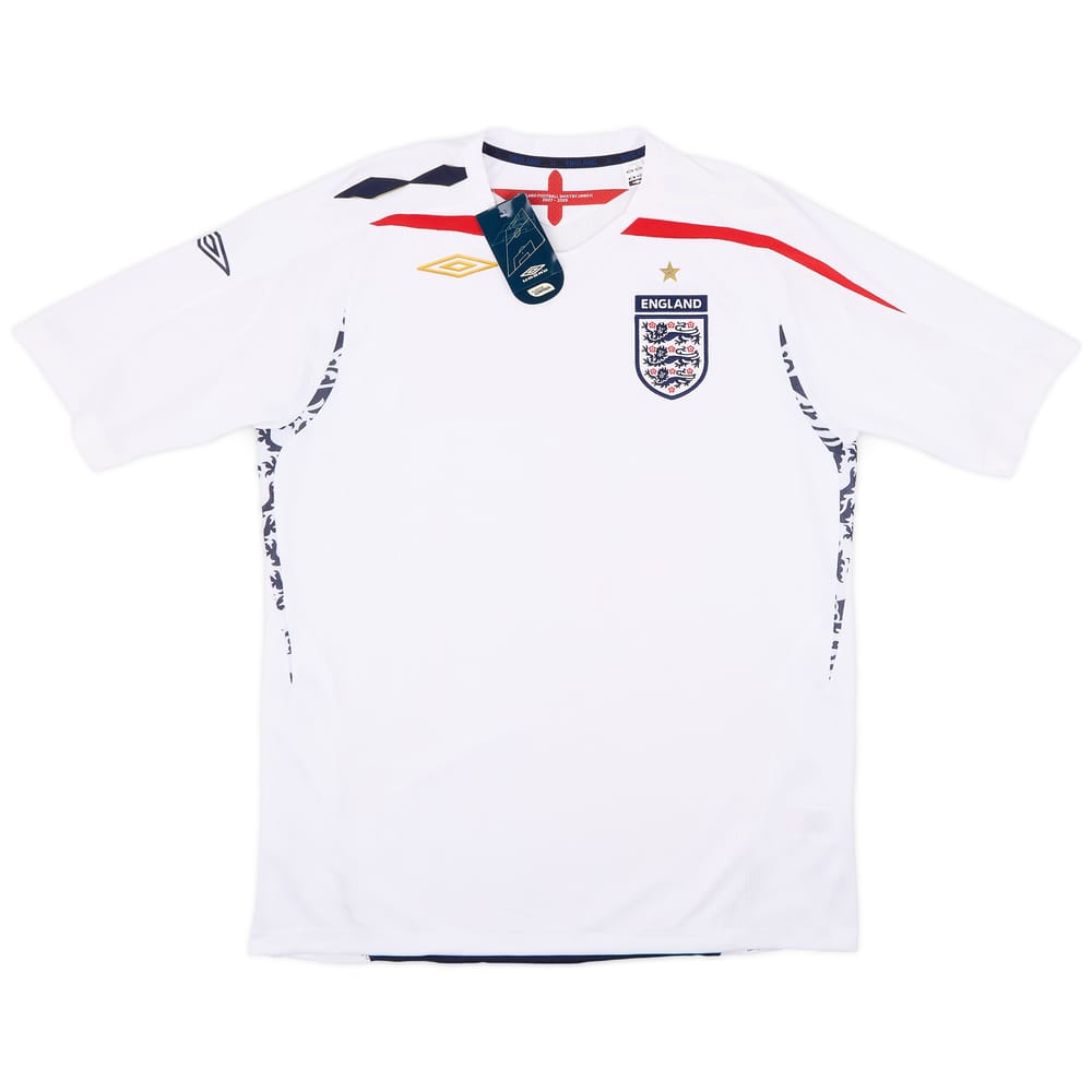 2007-09 England Home Shirt (L)