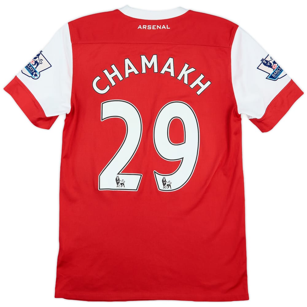 2010-11 Arsenal Home Shirt Chamakh #29 - 5/10 - (S)