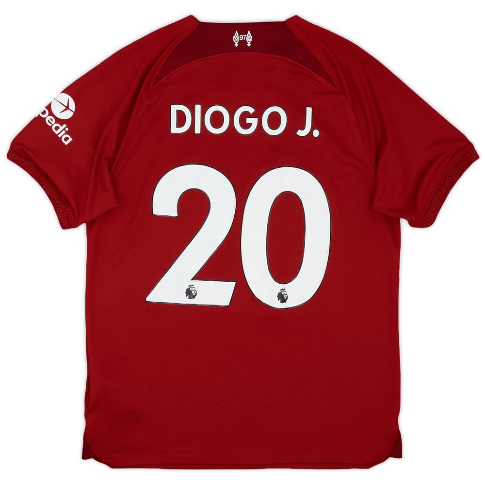 2022-23 Liverpool Home Shirt Diogo J. #20 - 8/10 - (M)