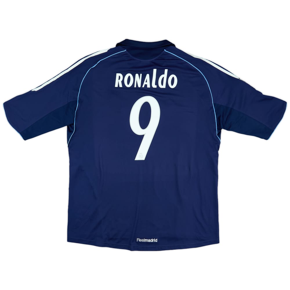 2005-06 Real Madrid Away Shirt Ronaldo #9 - 6/10 - (XL)