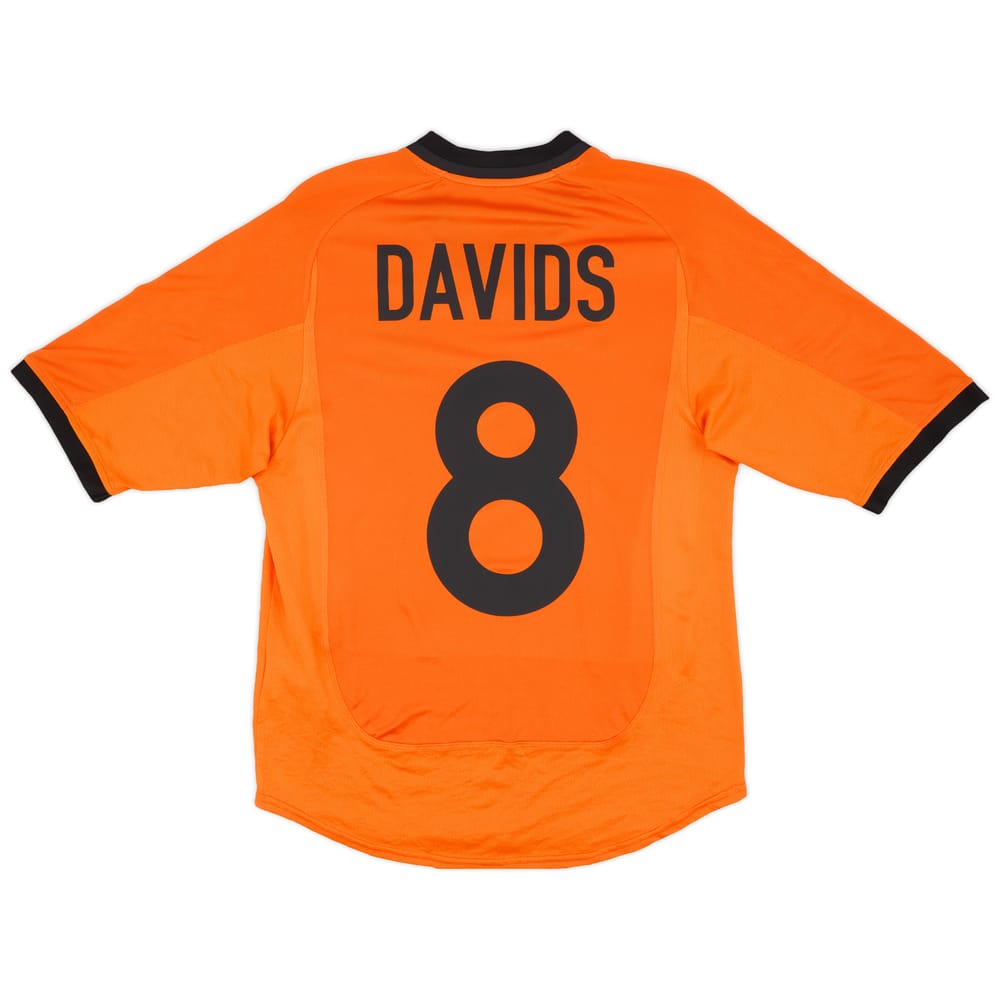 2000-02 Netherlands Home Shirt Davids #8 - 8/10 - (S)