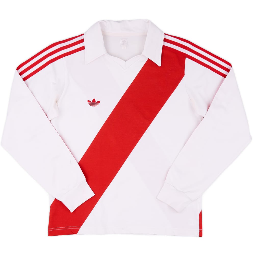 2005 Peru adidas Originals Retro Home L/S Shirt - 9/10 - (M)