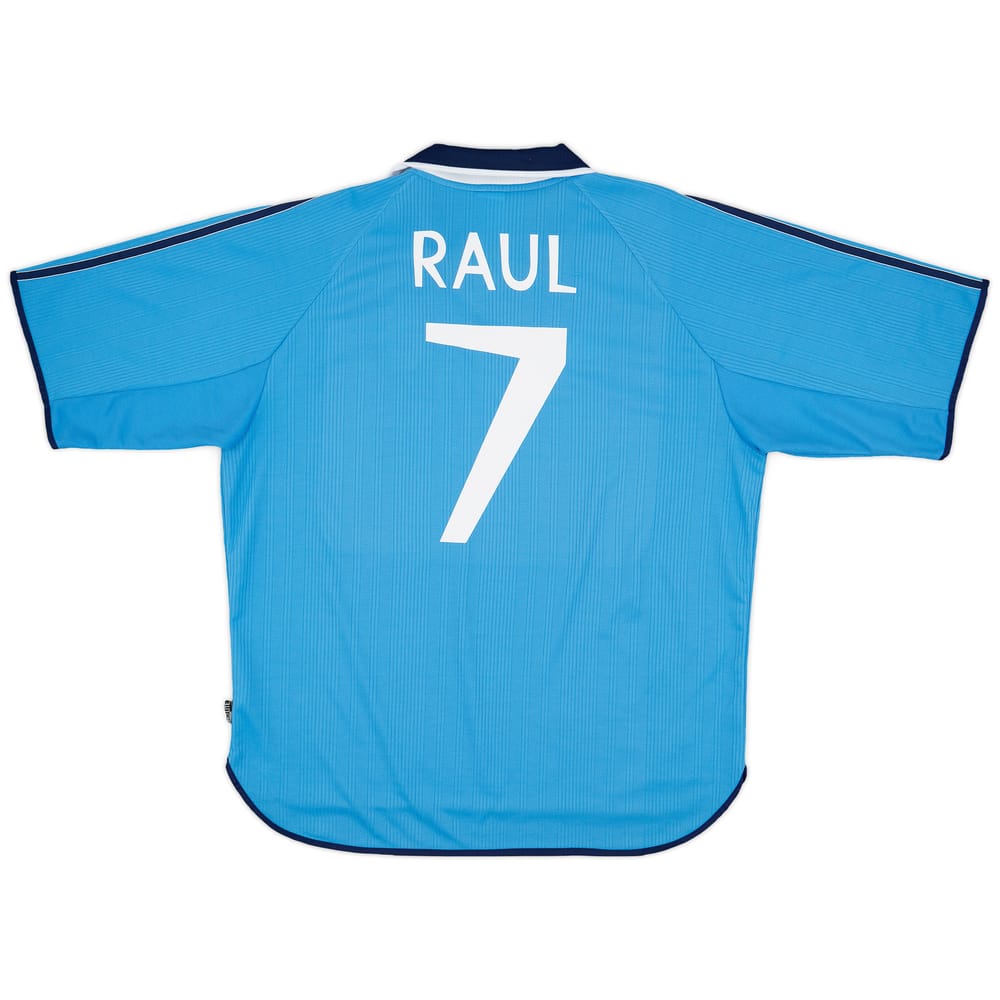 1999-00 Real Madrid Third Shirt Raul #7 - 10/10 - (XL)