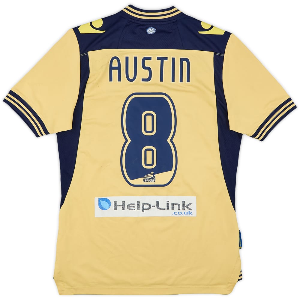 2013-14 Leeds United Away Shirt Austin #8 - 6/10 - (S)