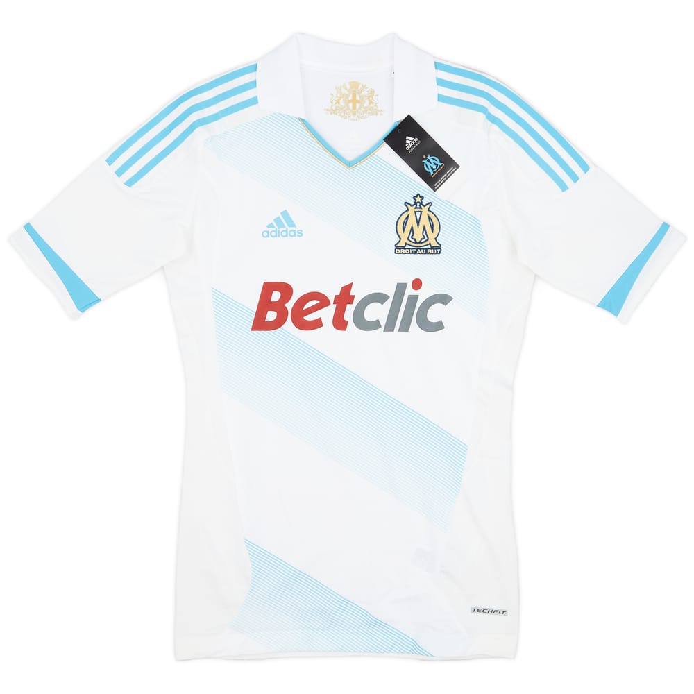 2011-12 Olympique Marseille Player Issue TechFit Home Shirt (L)