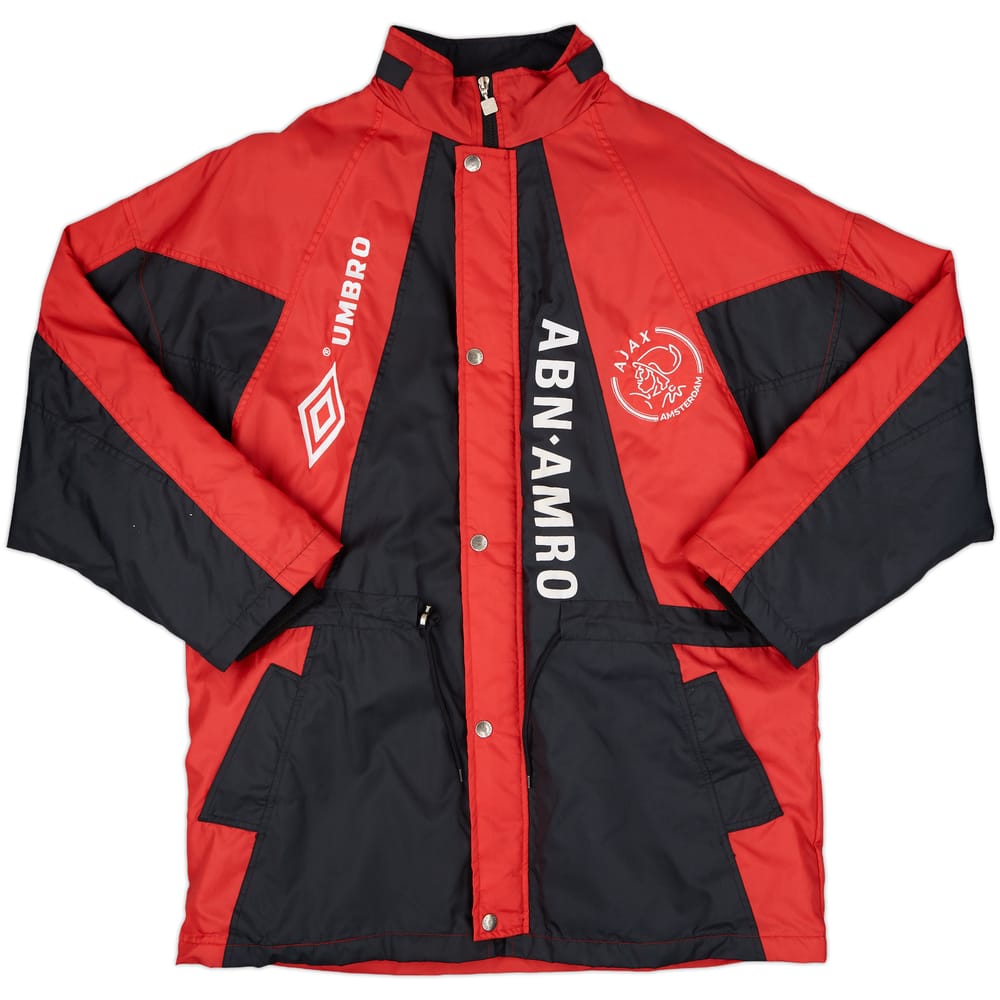 1994-95 Ajax Umbro Bench Coat - 8/10 - (XL)