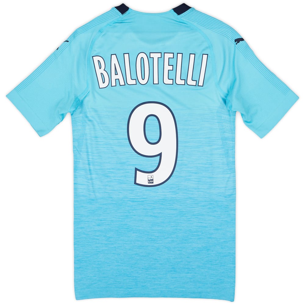 2018-19 Olympique Marseille Authentic EvoKnit Player Issue Third Shirt Balotelli #9 - 10/10 - (S)