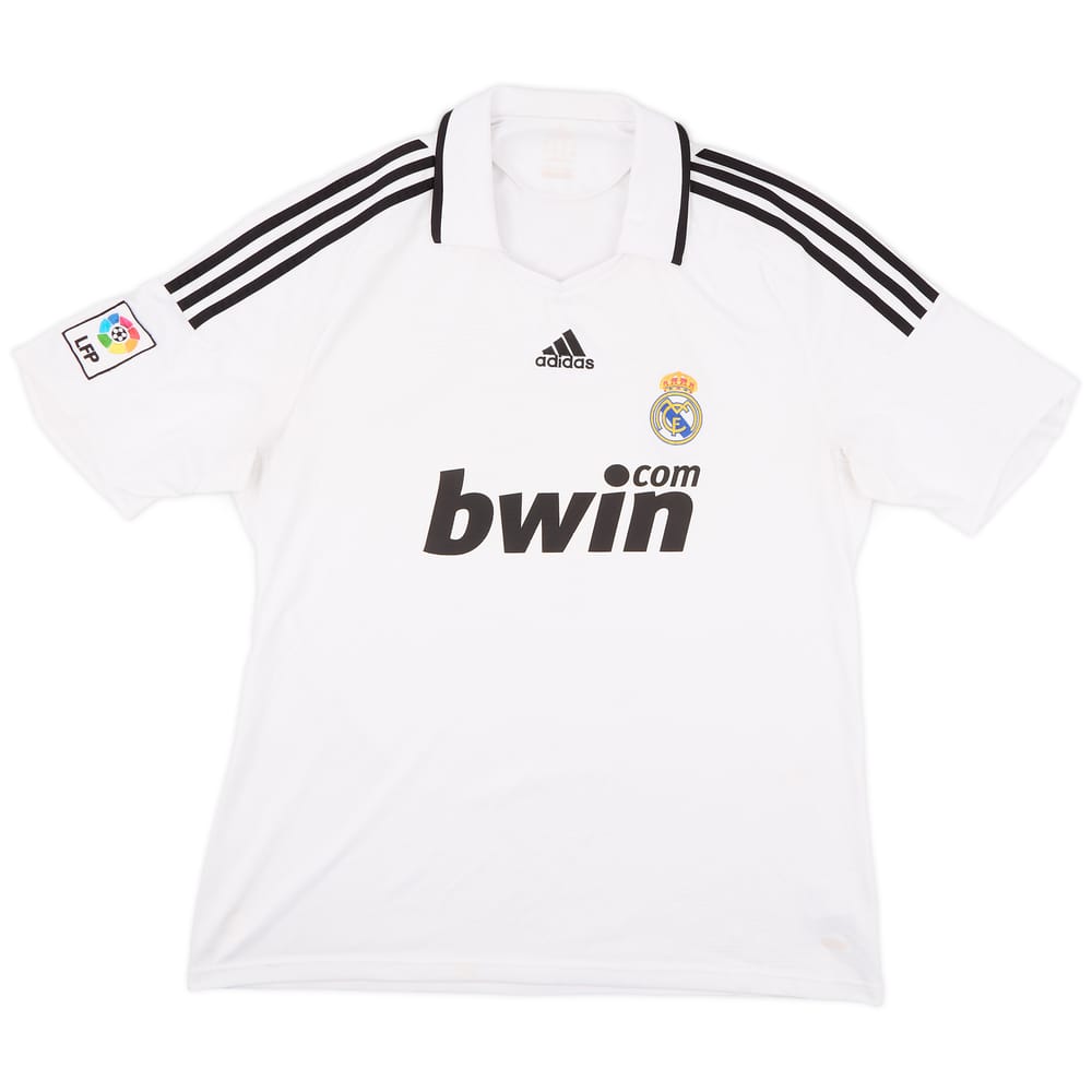 2008-09 Real Madrid Home Shirt - 7/10 - (XL)