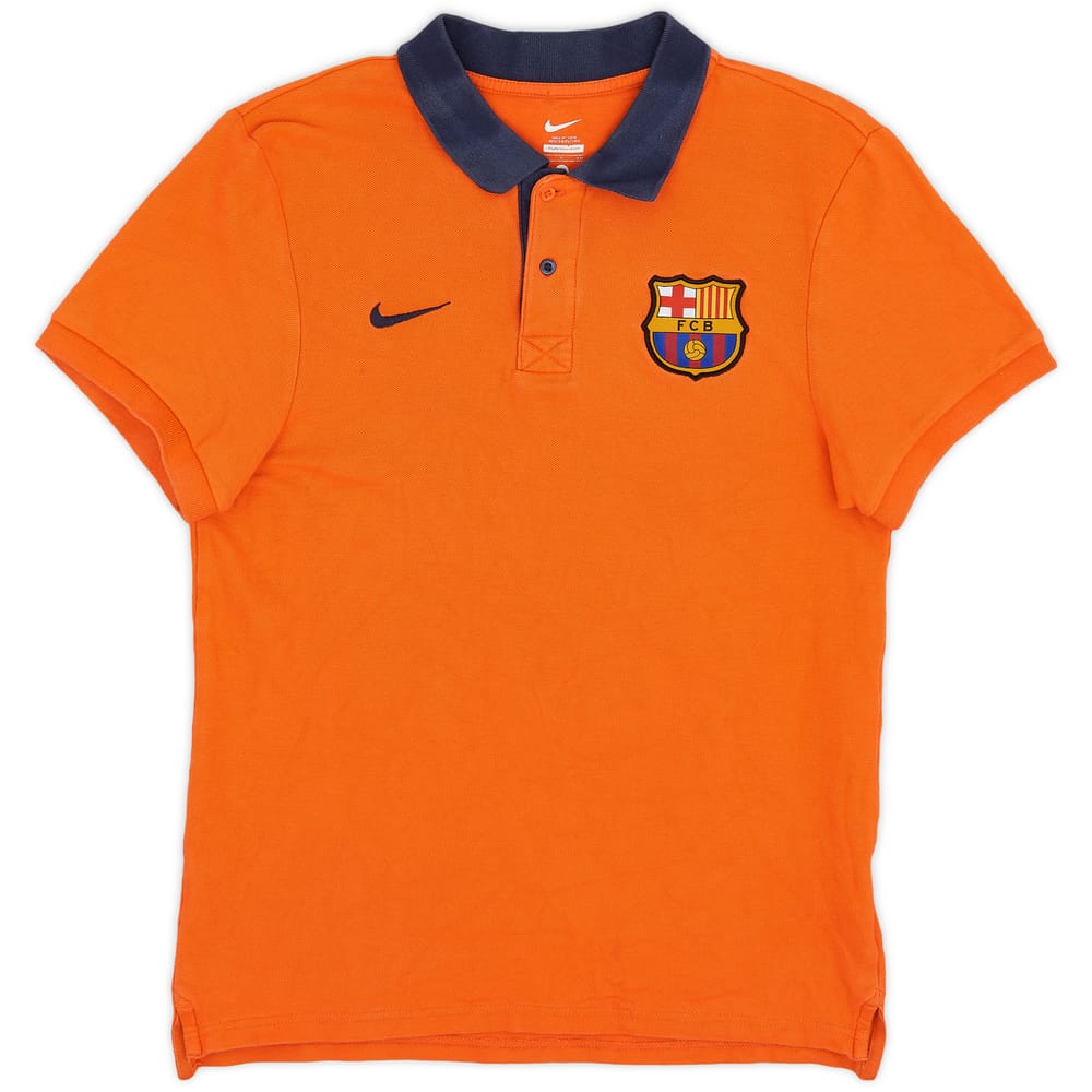 2013-14 Barcelona Nike Polo Shirt - 8/10 - (S)