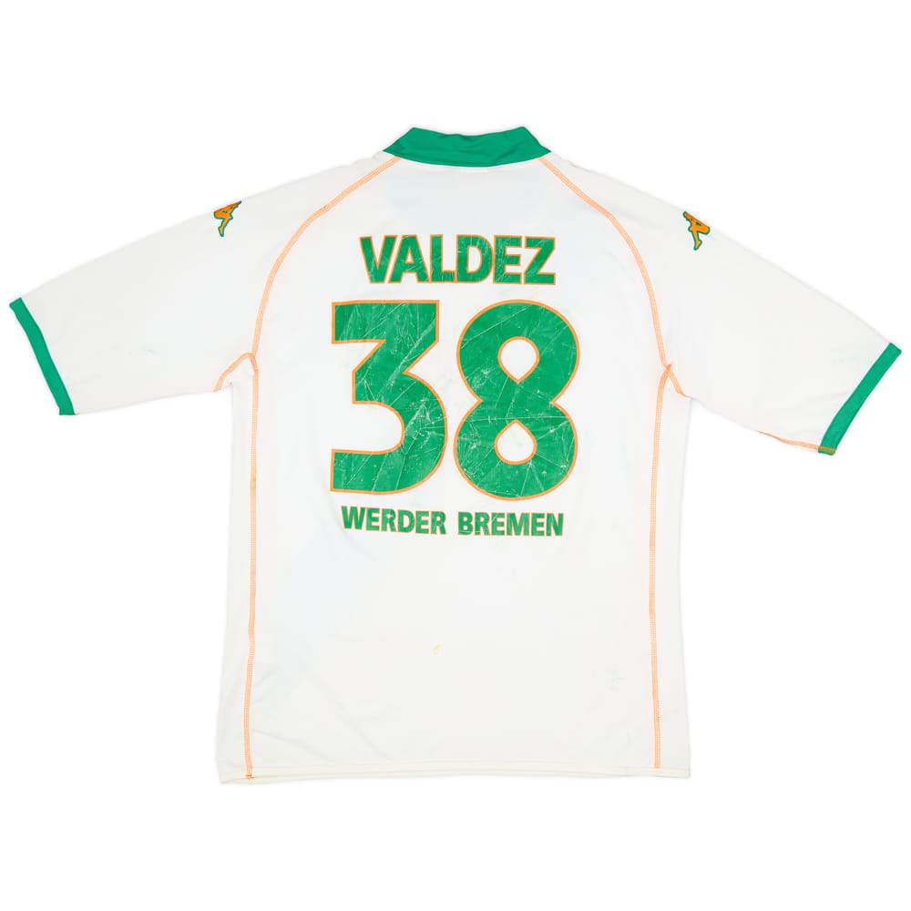 2004-05 Werder Bremen Away Shirt Valdez #38 - 3/10 - (4XL)