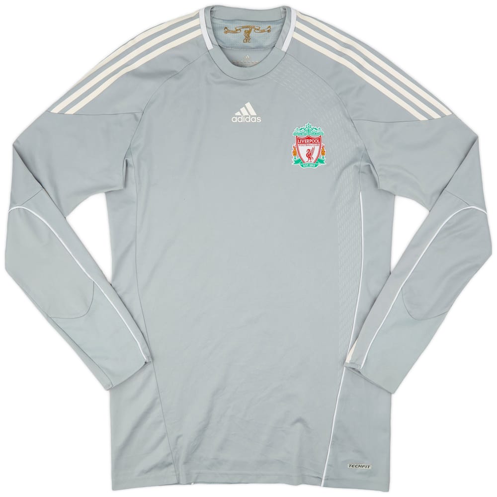 2010-12 Liverpool Player Issue TechFit GK Shirt - 7/10 - (XXL)