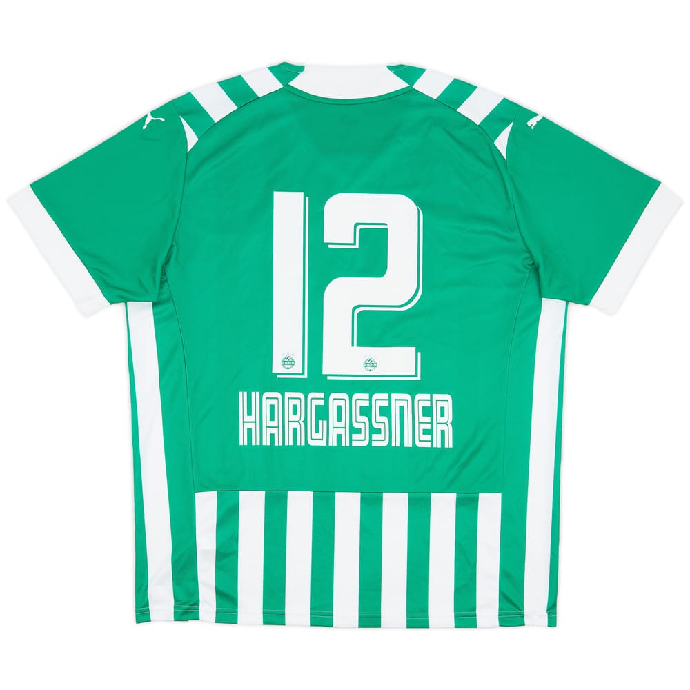 2022-23 Rapid Vinna Home Shirt Hargassner #12 - 9/10 - (XL)