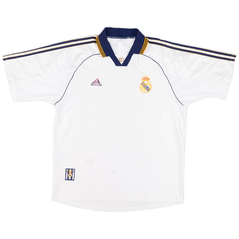 1998-00 Real Madrid Home Shirt - 4/10 - (XL)