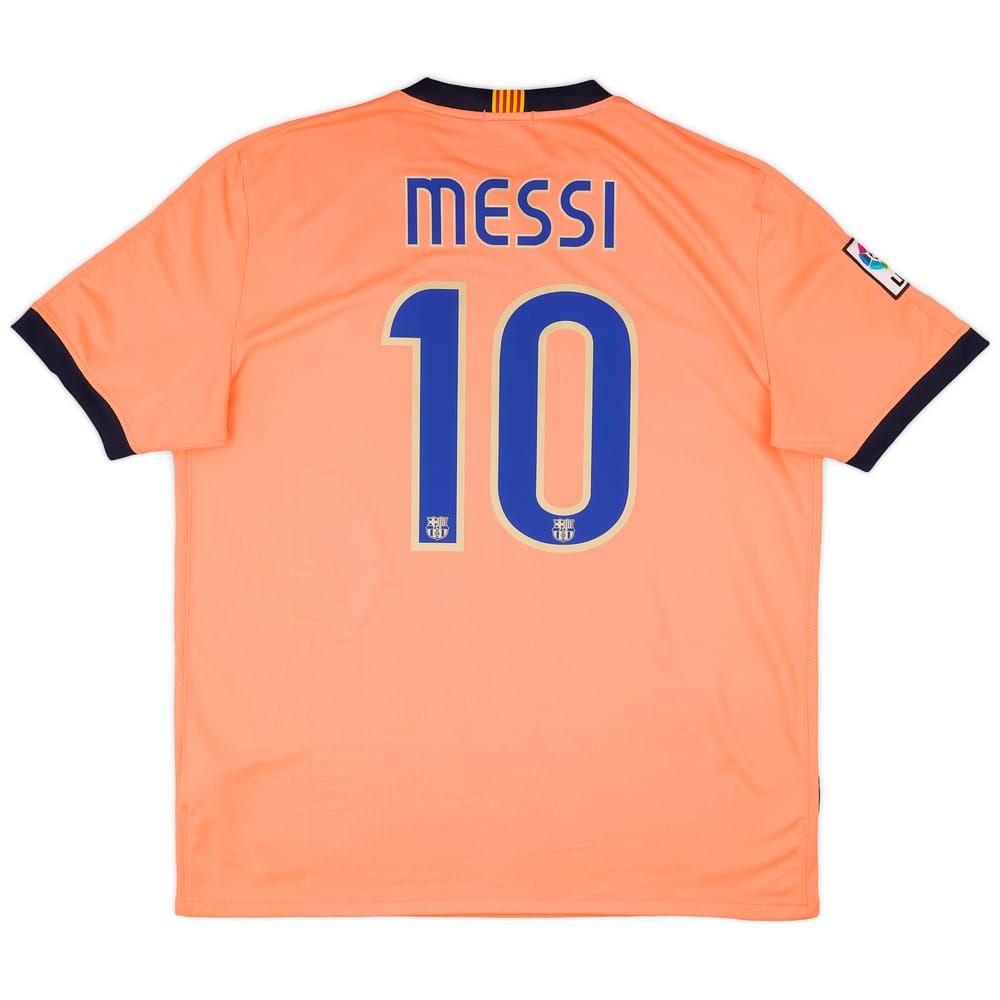2009-10 Barcelona Away Shirt Messi #10 - 7/10 - (XL)