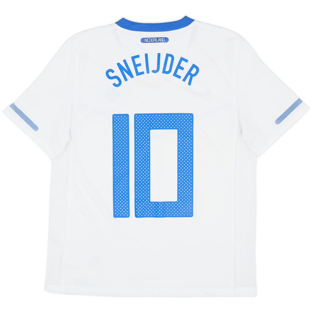 2010-11 Netherlands Away Shirt Sneijder #10 - 6/10 - (M)
