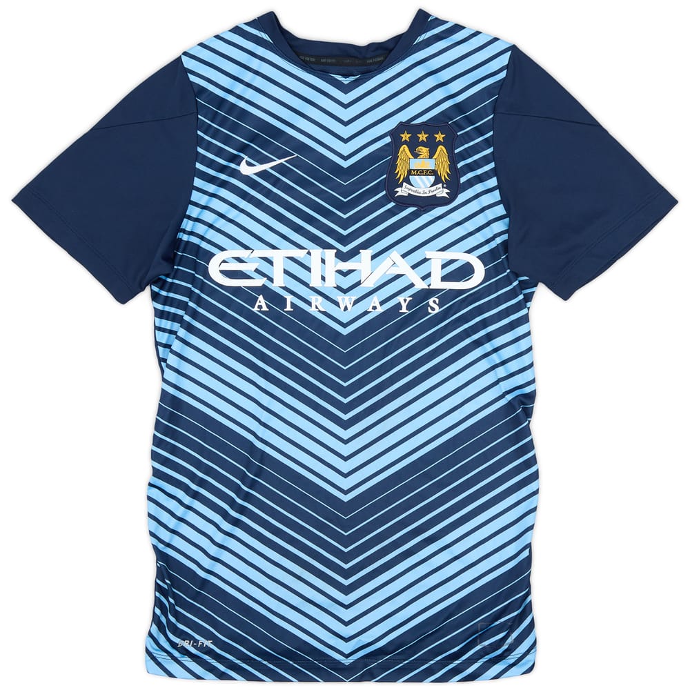 2014-15 Manchester City Nike Training Shirt - 8/10 - (S)
