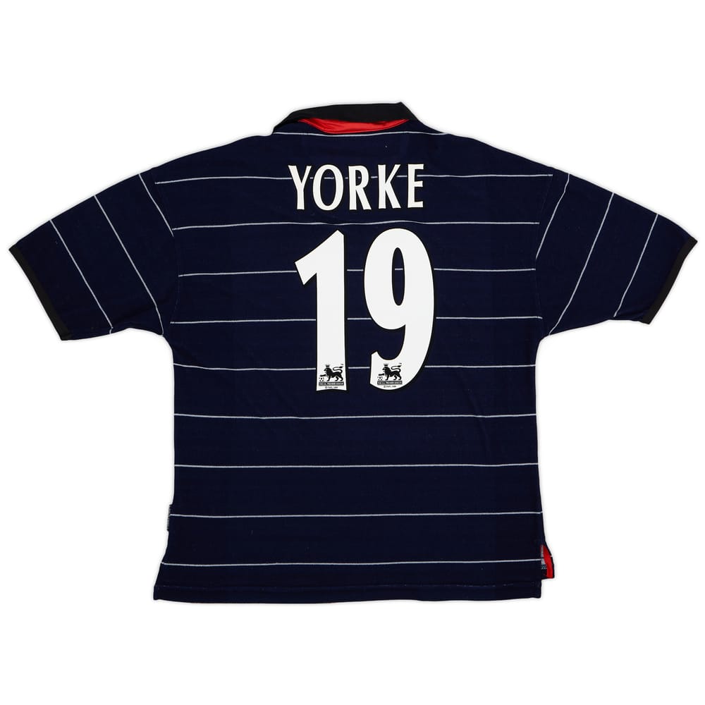 1999-00 Manchester United Away Shirt Yorke #19 - 5/10 - (M)