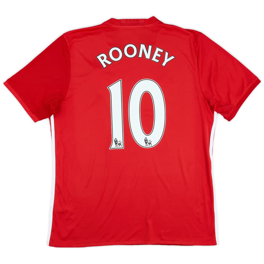 2016-17 Manchester United Home Shirt Rooney #10 - 6/10 - (L)