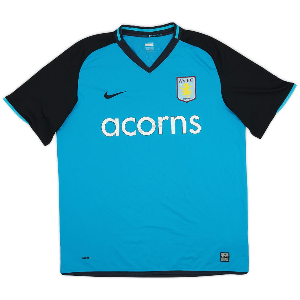 2008-09 Aston Villa Away Shirt - 4/10 - (XL)