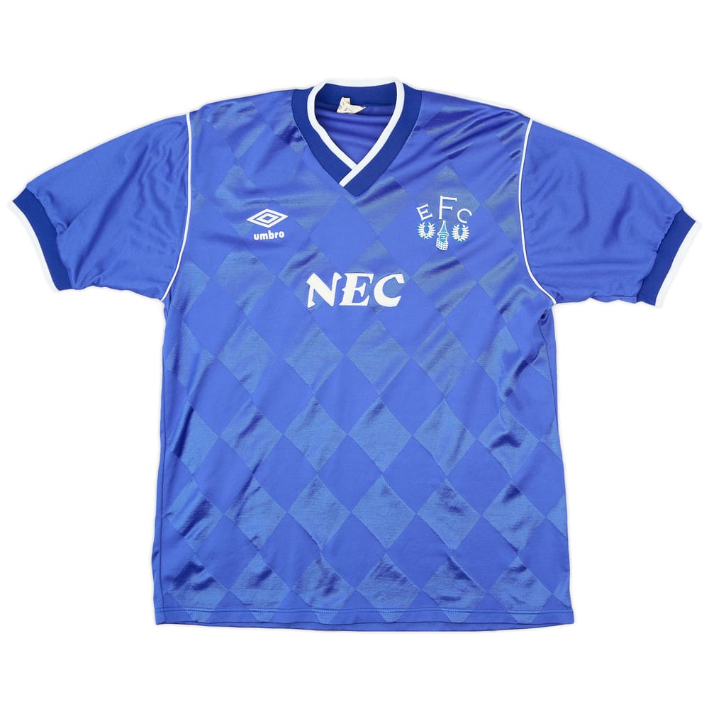 1986-89 Everton Home Shirt - 9/10 - (L)