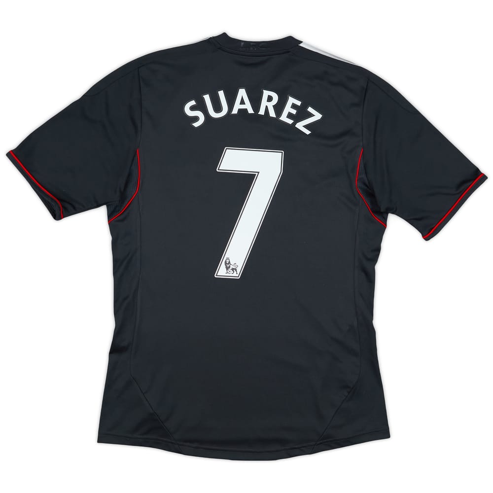 2011-12 Liverpool Away Shirt Suarez #7 - 6/10 - (S)